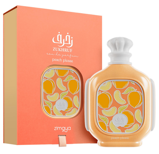 Zimaya Zukhruf Peach Please Arabskie Perfumy Dla Kobiet i Mężczyzn 100 ml EDP