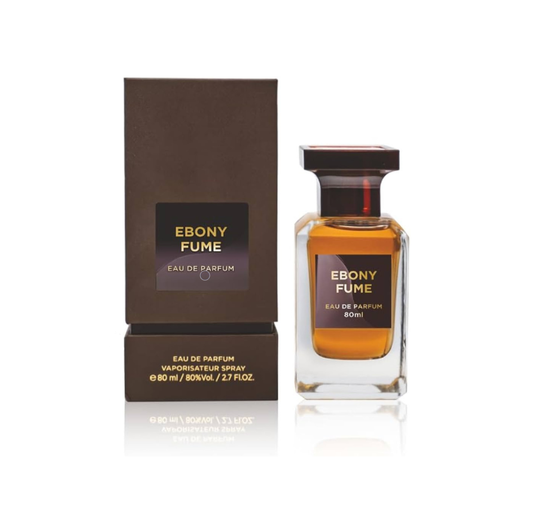 Fragrance World Ebony Fume Arabskie Perfumy Dla Kobiet i Mężczyzn 80 ml EDP